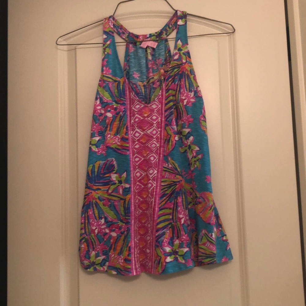 Lily Pulitzer Cotton Tank Top Multicolor